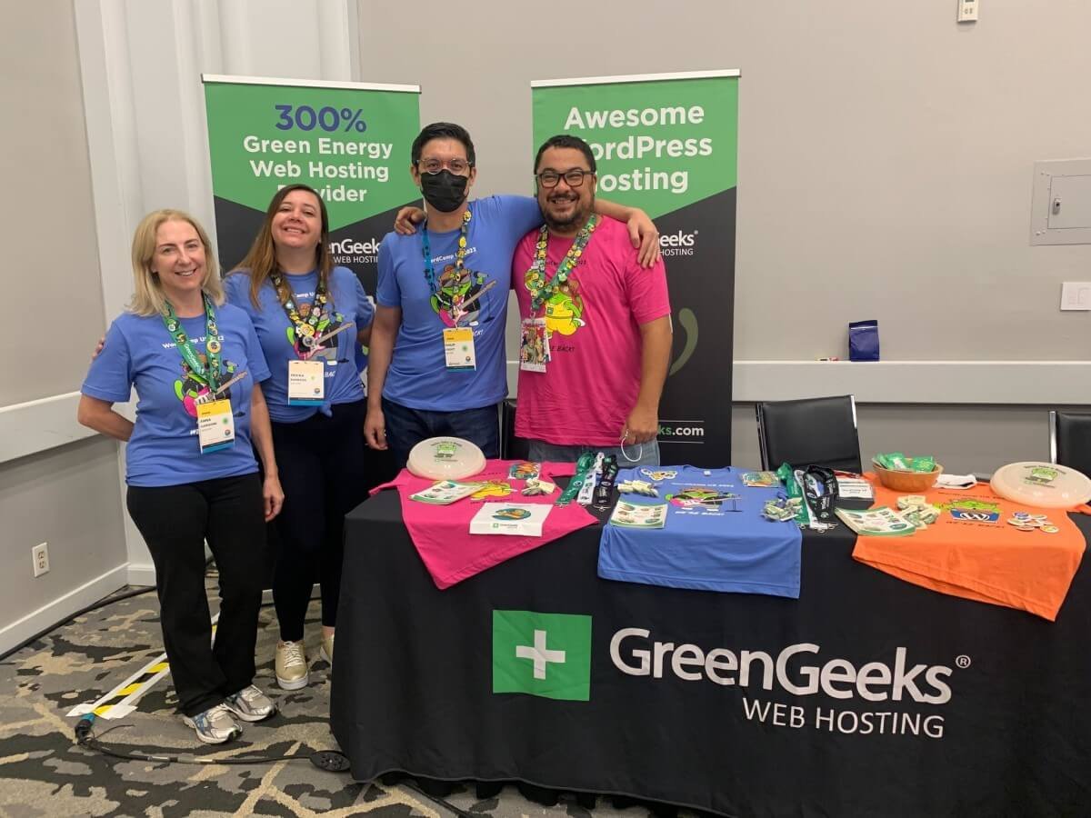 GreenGeeks Booth